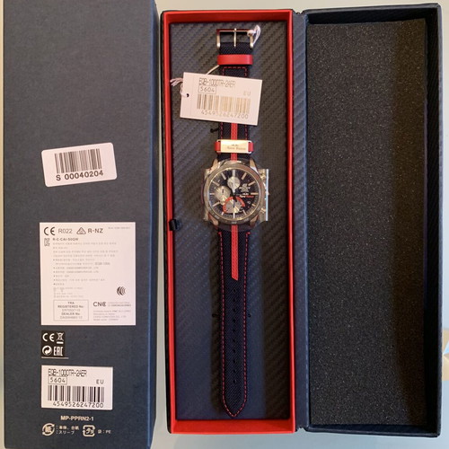 Casio Edifice Scuderia Toro Rosso 2019 Limited Edition new