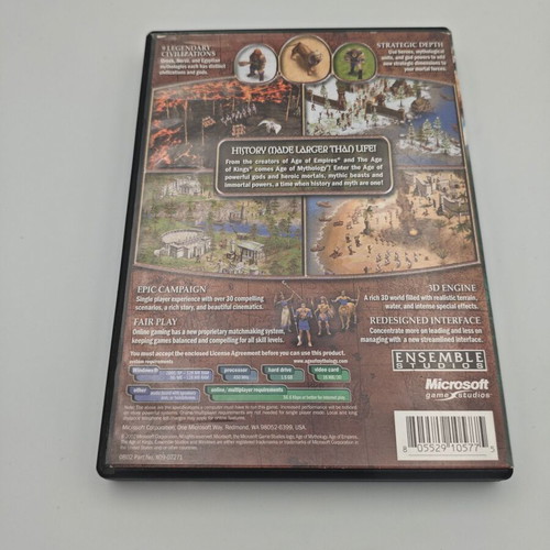 Age of Mythology PC like new
