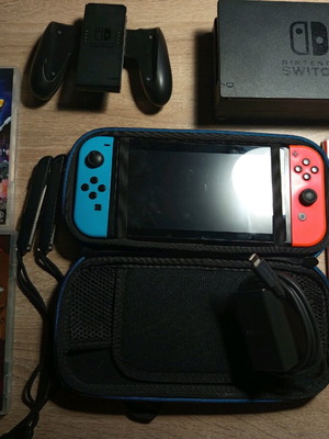 Nintendo Switch like new with case