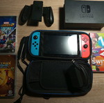 Nintendo Switch like new with case
