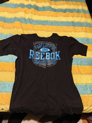 Reebok men's shirt size Medium like new, black and blue