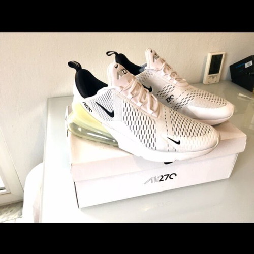 Nike Air Max 270 white men's sneakers like new, size 47.5