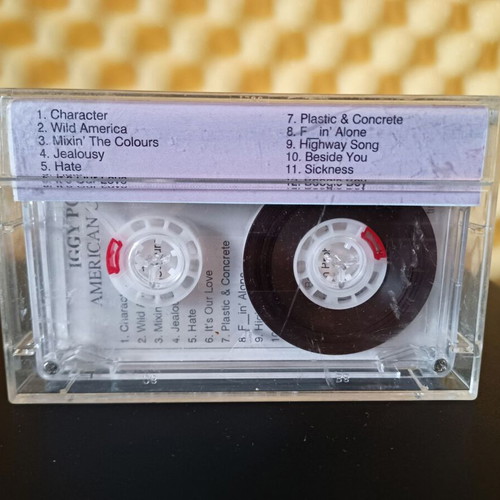 Iggy Pop American Caesar audio album used, cassette