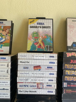 Sega Mega Drive and Master System games, pack of 25