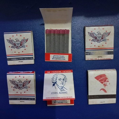 Collectible matches used for 200 years of the American Revolution
