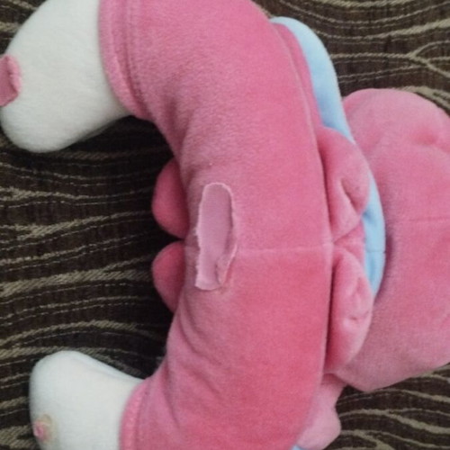 Cloth doll upper part used, good condition