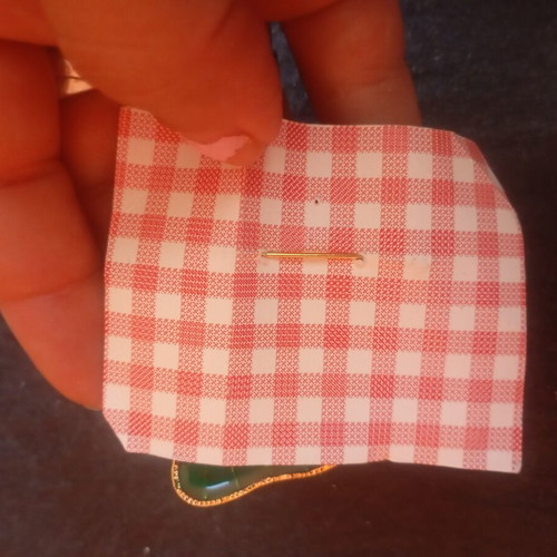 Vintage pin butterfly design, new condition