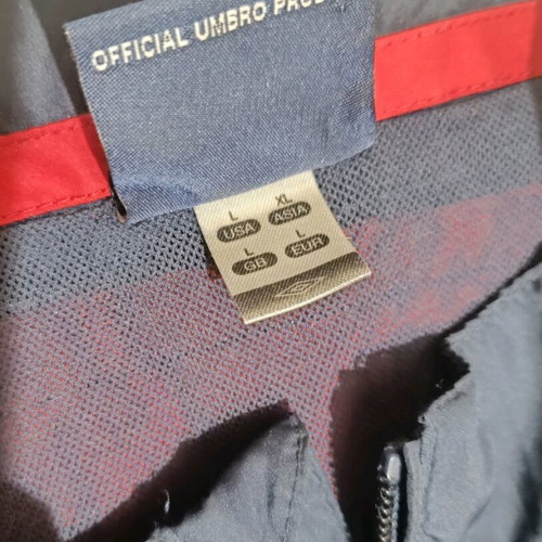 England National Team Umbro Training Jacket 2002 size L like new