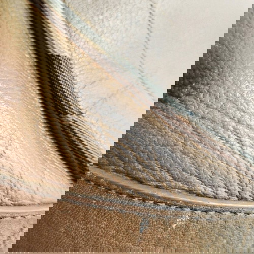 Δερμάτινη τσάντα ώμου Burberry καφέ μεταχειρισμένη