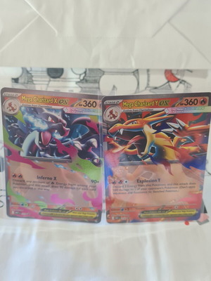 Charizard cards new, pack of 2