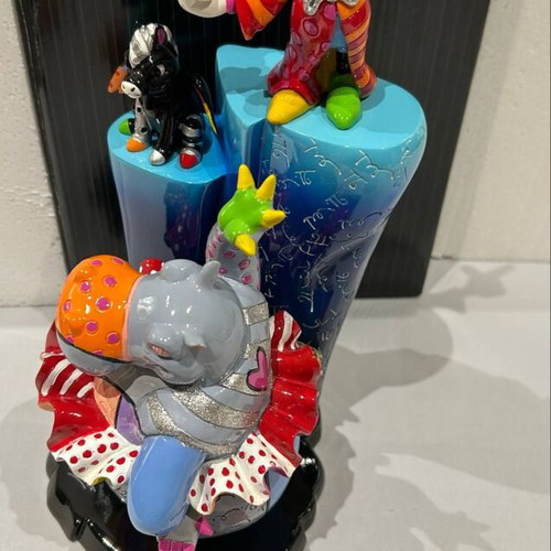Disney Showcase Collection Britto Fantasia 75th Anniversary Enesco statue like new