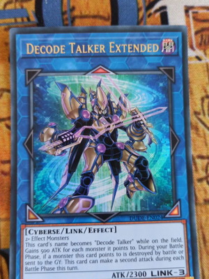 Decode Talker Ultra Rare Yu-Gi-Oh! κάρτα σαν καινούργιο