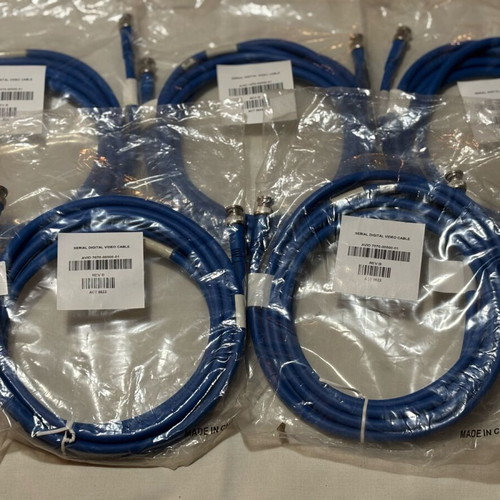 Serial digital video cables new, pack of 5, Avid 7070-00500-01