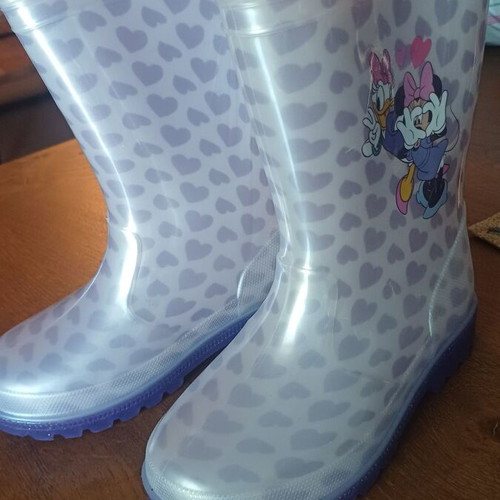 Rain boots for girl size 28, new, multicolor