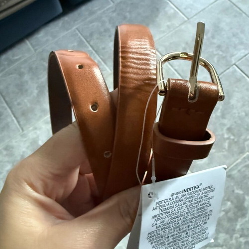 Zara belt new in tan color