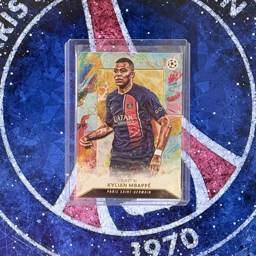 Kylian Mbappe Topps Inception 23-24 UCL card like new