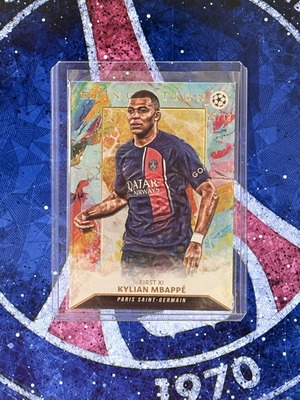 Kylian Mbappe Topps Inception 23-24 UCL card like new