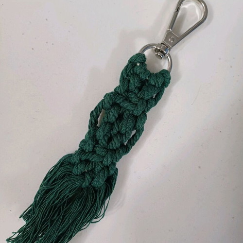 Macrame bag accessory