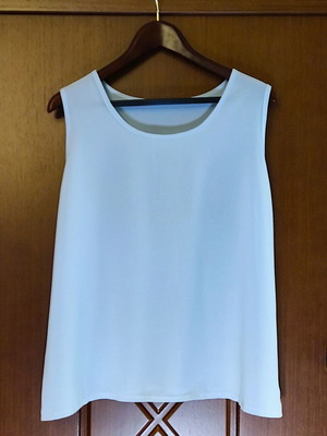 Labito Sleeveless Blouse Plus Size 54 Like New, Ciel Color