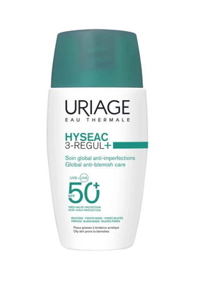 Uriage Hyseac 3-Regul SPF50 κρέμα ημέρας για λιπαρή επιδερμίδα
