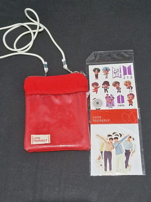 BTS official merch Love Yourself like new