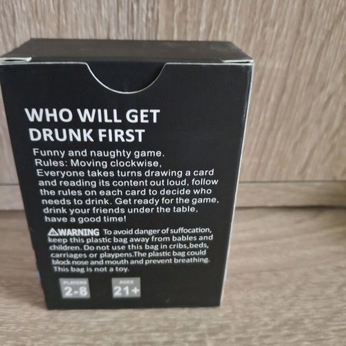 Drinking Card Game new