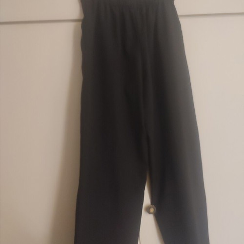 Pull&Bear black palazzo pants like new, size M 38 10