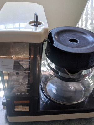 Philips vintage filter coffee maker 70s/80s retro, fully functional
