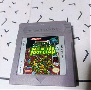 Teenage mutant ninja turtles - Fall of the Foot Clan για Nintendo Gameboy