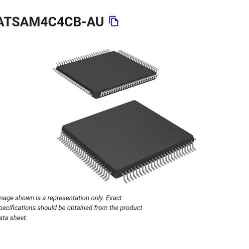 ATSAM4C4CB-AU pack of 2 new components