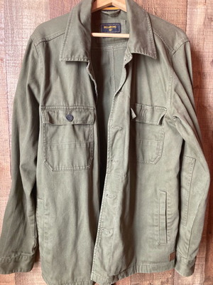 Billabong Surf Plus Core Fit jacket size large like new, green
