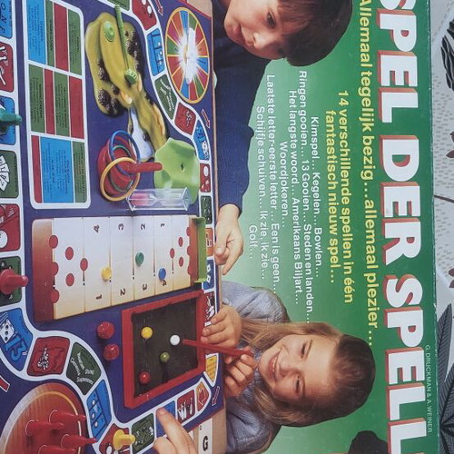Game of Games '96 MB German Edition used, missing 2 balls