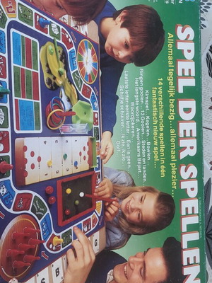 Game of Games '96 MB German Edition used, missing 2 balls