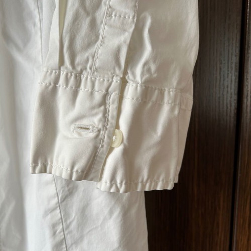 TOMMY HILFIGER, No M, women's shirt, white, three-quarter sleeves, used.