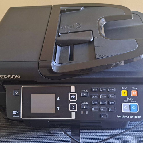 Epson WorkForce WF-3620 all-in-one inkjet printer like new