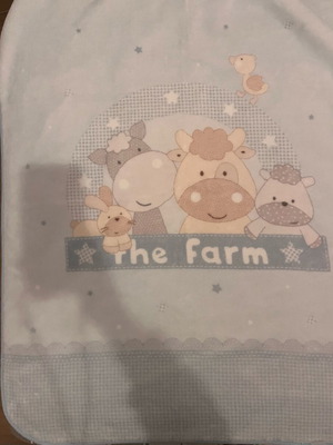 Baby blanket for crib new, dimensions 1.40x1.06