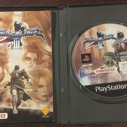 Soulcalibur 3 PlayStation 2 game used with cover and media signs of use