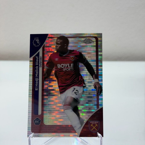 El Hadji Malick Diouf Topps Chrome PL 2025-26 Pulsar Refractor like new