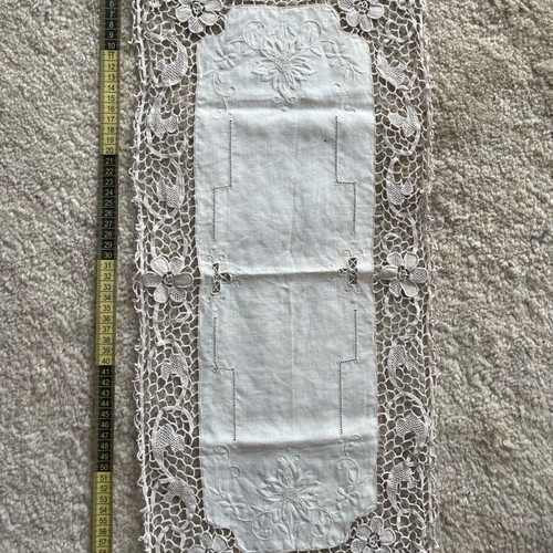 Handmade embroidery crochet like new