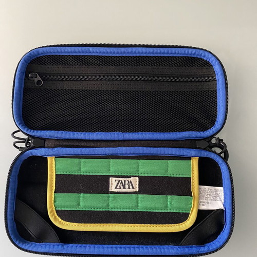 Nintendo Switch carrying case used with 10 game card slots