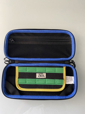 Nintendo Switch carrying case used with 10 game card slots