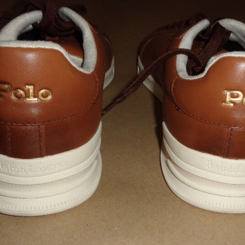 Polo Ralph Lauren Heritage Court II shoes brown new, size 45