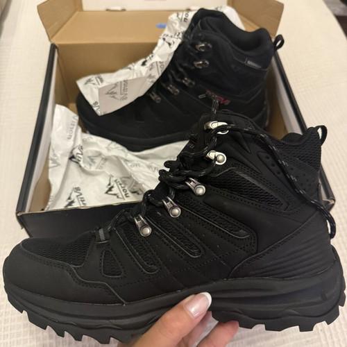 Nortiv 8 unisex hiking boots, waterproof, size 40, black