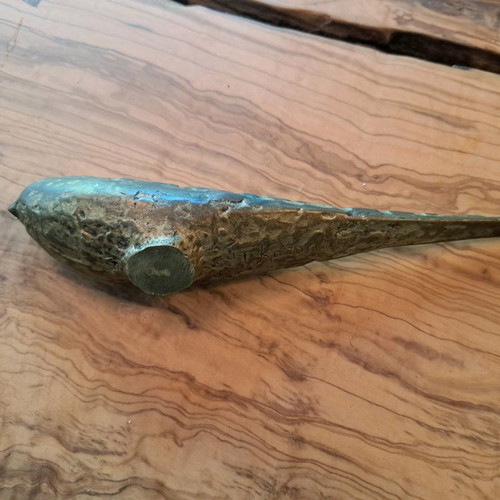 Bronze sculpture Spyros Katapodis used, 25 cm long
