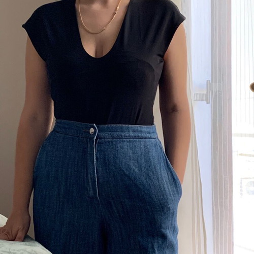 H&M bodysuit new, size M, black
