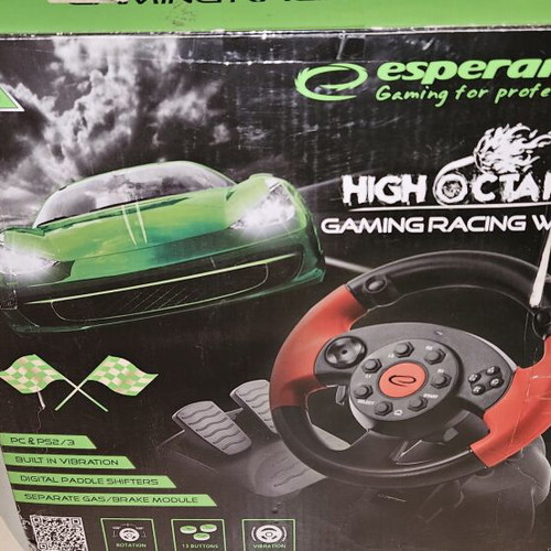 Racing wheel for PC, PS2, PS3
