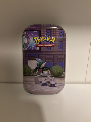 Pokemon cards empty tin
