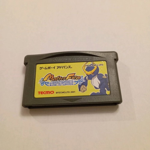 Monster Farm Advance Game Boy Advance game used, Japanese version