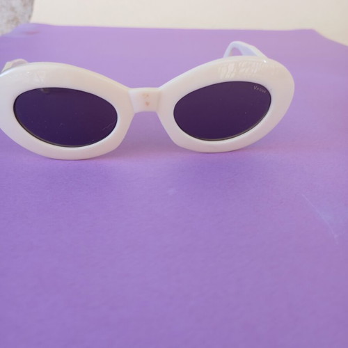 Vintage white sunglasses 60s retro like new