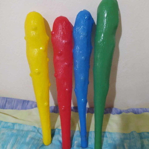 Carnival clubs new with sound, set of 4 pieces